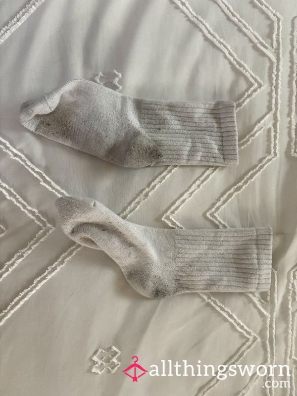 White Tube Socks