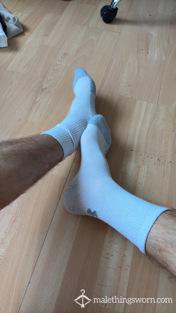 White Under Armour Socks