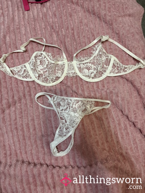 White Underwear Set