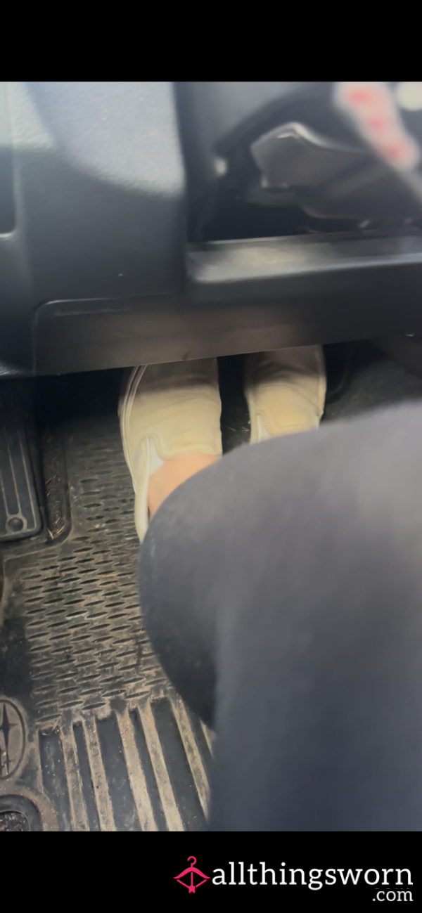 White Van Pedal Pumping