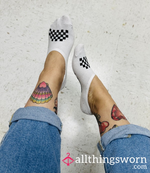 White Vans Socks