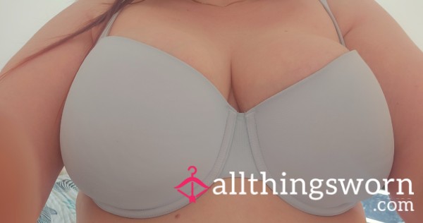 White Well Worn Bra 40DD