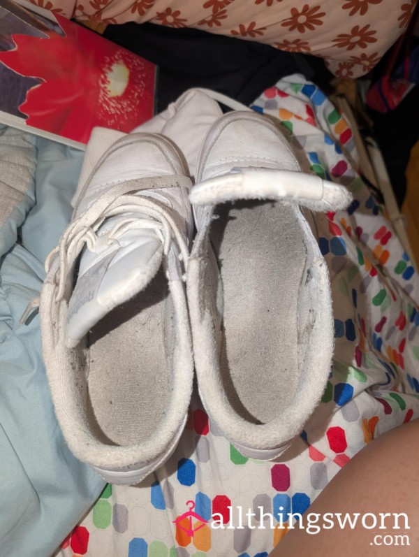 White Work Sneakers