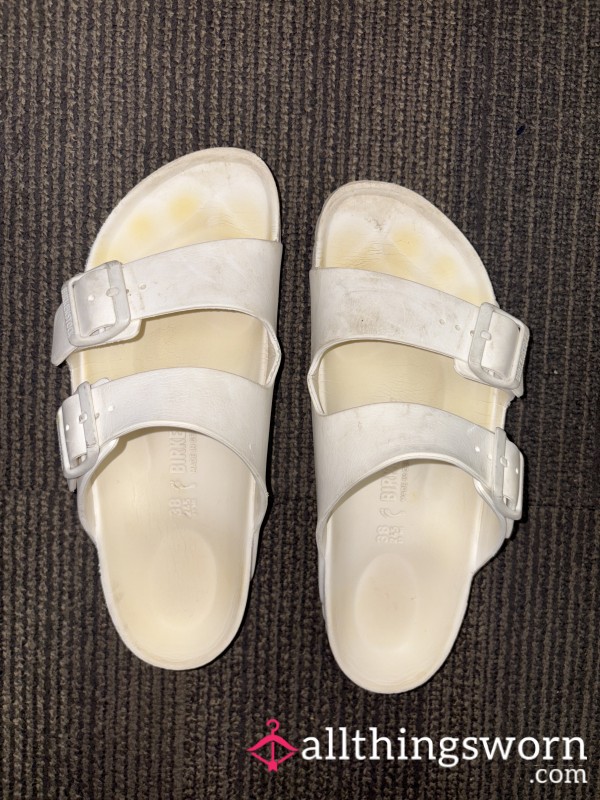 White Worn Birks
