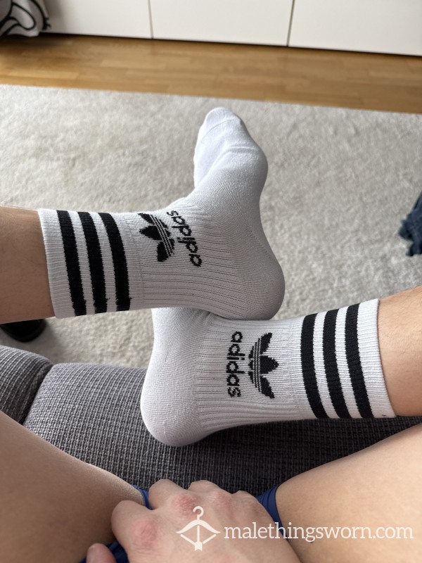 White Worns Socks