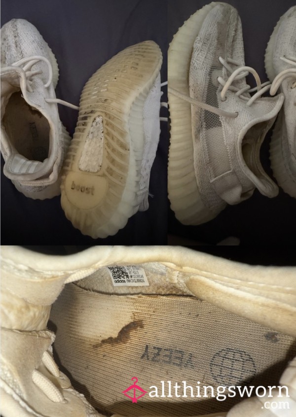 White Yeezys