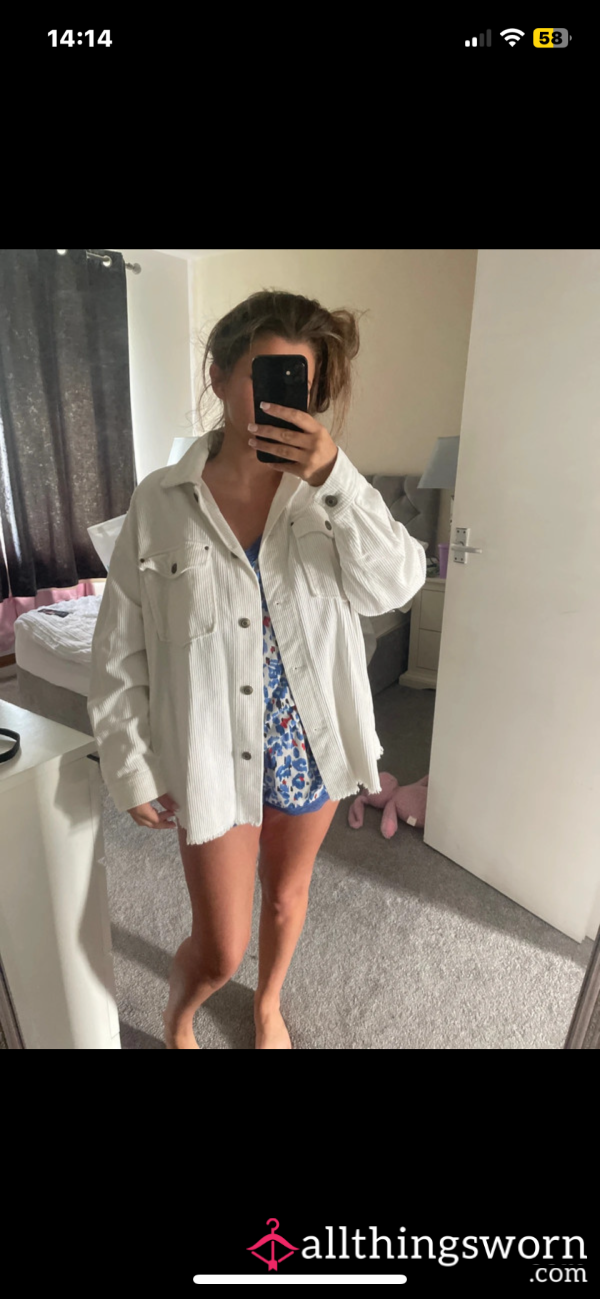 White Zara Jacket