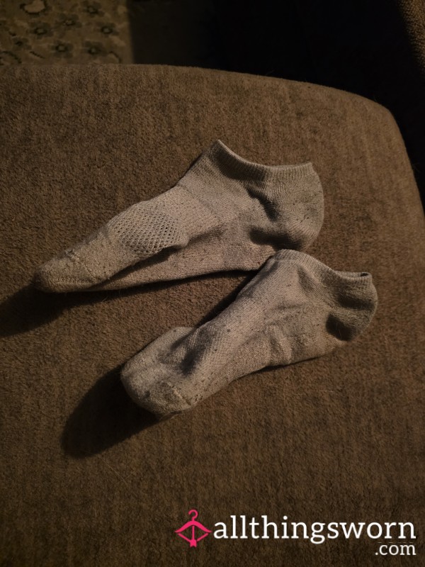 Whiteish Ankle Socks