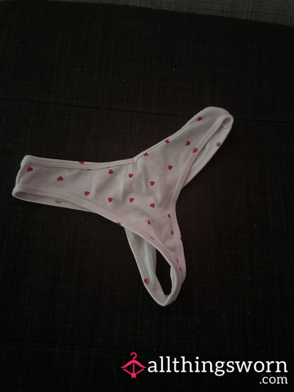 🩷PINK HEART THONG🩷