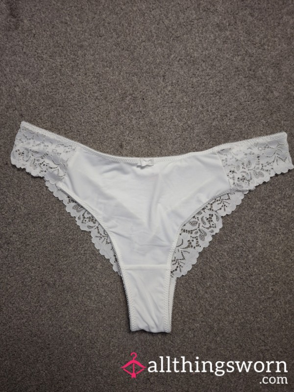 White,s**y Lace Pants