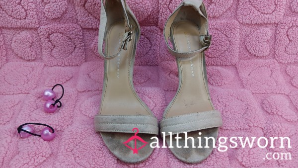 Feet Kissed Smelly High Heels With Toe Imprints Worn By TS Dani Tempest