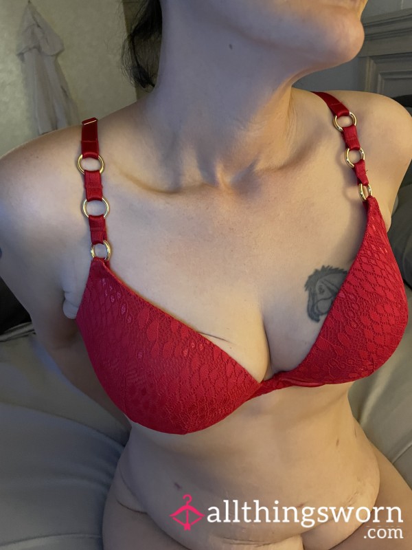 Who Wants My Red VS Bra??