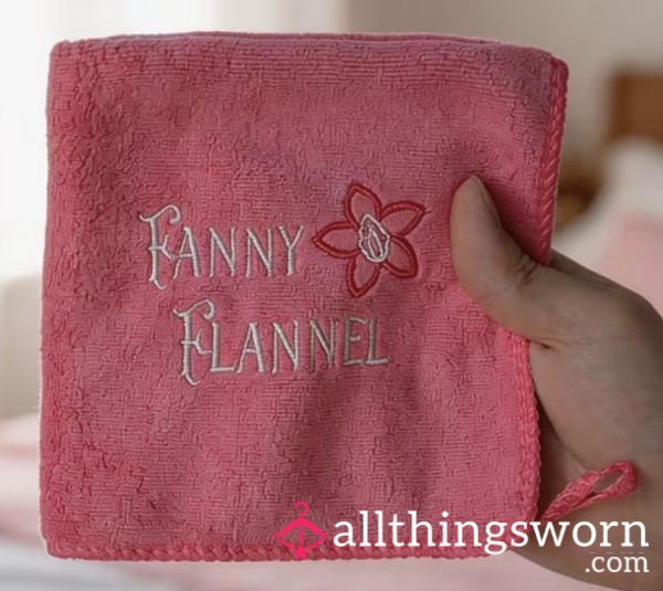 Who Wants One Of My Fanny Flannels? I Will Use It For A Whole Week Wiping My Creamy Wet Pu**y On Every Day For You 😈