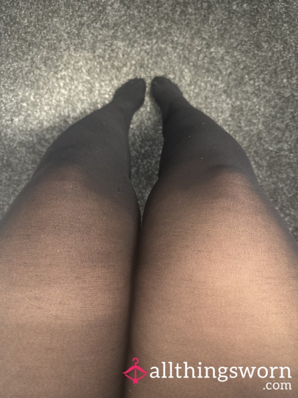 Tights After A Day In The Office😉