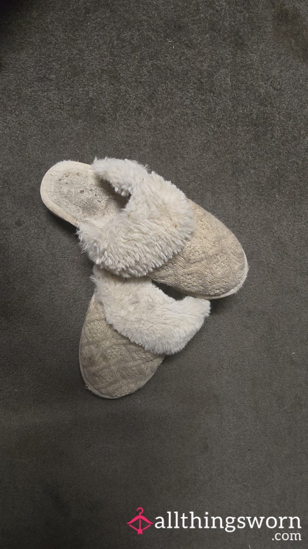 Whoof... Stinky Wool Lined Slippers