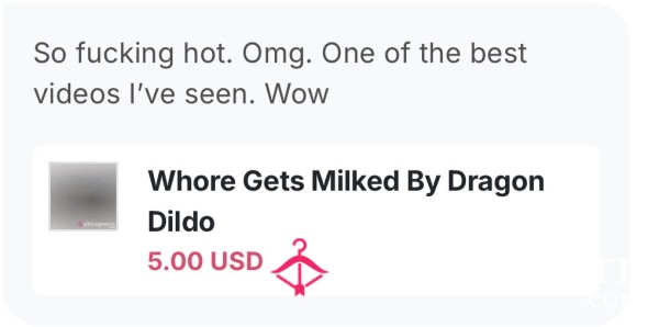 Whore Gets Milked By Dragon Di**o