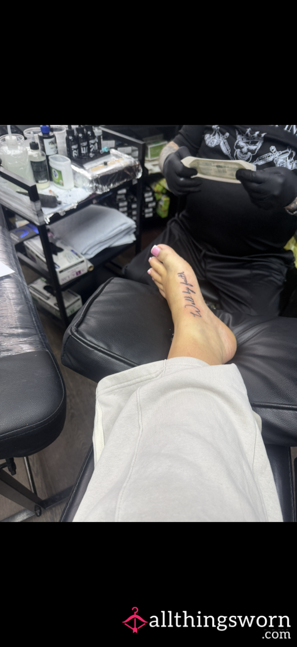 Who’s Paying For My Next Foot Tattoo?👿