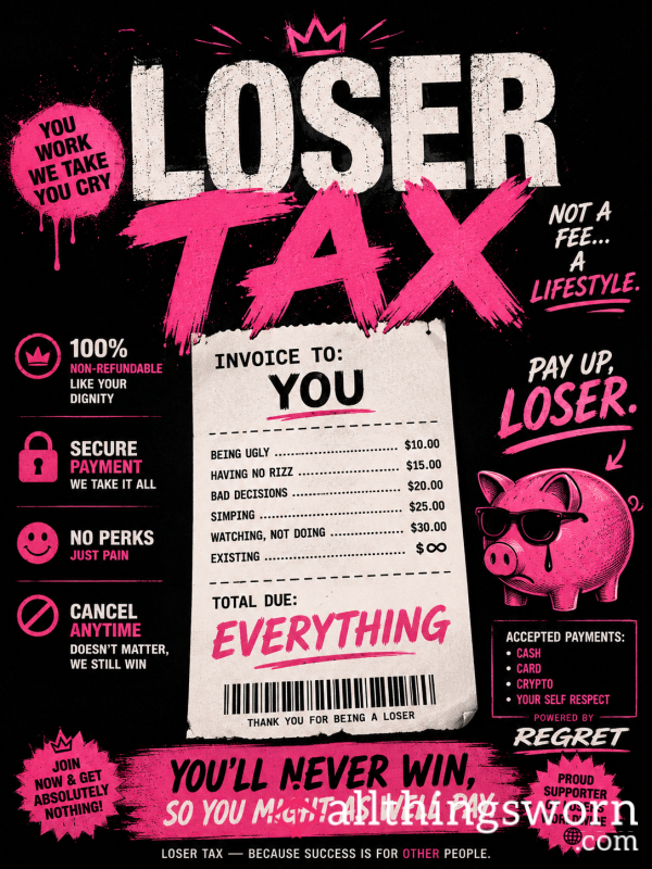Who’s The Biggest Loser Tax 😂