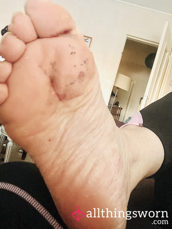 Who's Up For Cleaning My Disgusting Feet With Their Tongue?