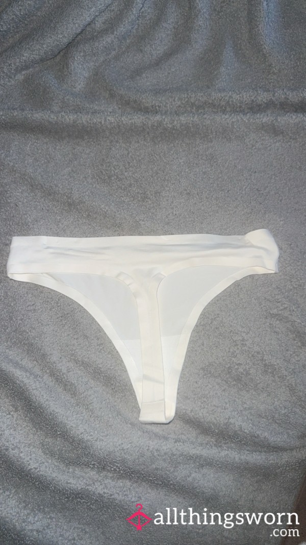 Whose Interested In These S**y White Panties Im Going To Be Wearing Tomorrow! *Lower Price For Lower Quality*