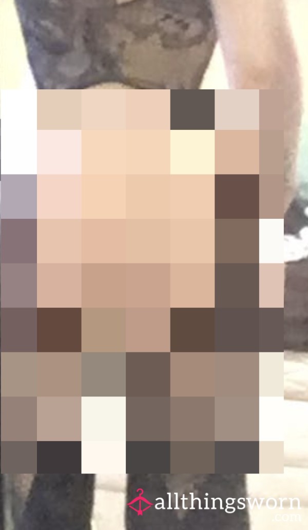 Wide Hips, Fat Arse, Fishnets And Knee High Boots