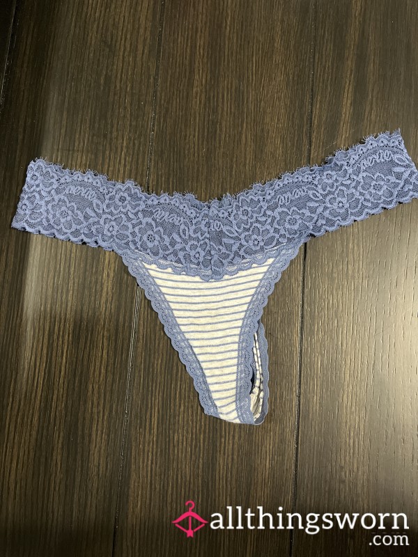 Wife's Aerie Lace Cotton Thong - Price Includes Shipping In US Only