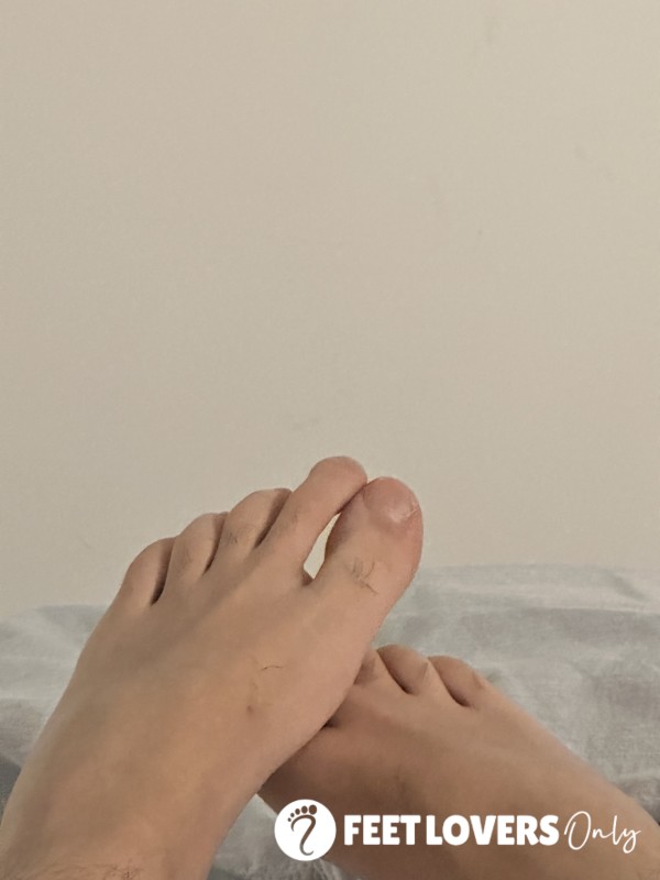 Wiggling Feet In Bed :)