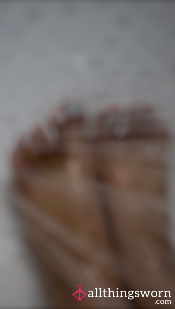 Wiggling Toes In The Shower