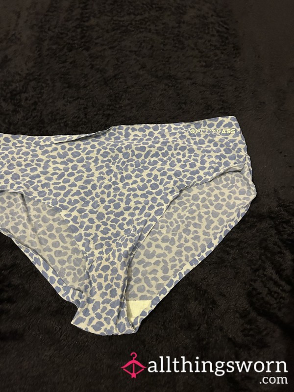 💚🐆 Wild Heat – Long-Worn Green Leopard Panties 🔥