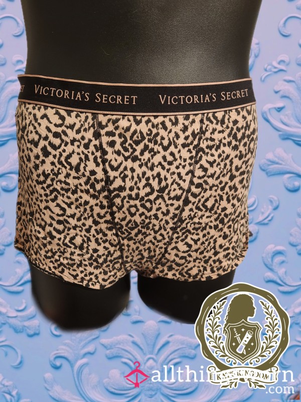 🐆 Wild Thoughts | Victoria’s Secret Leopard Print Boyshort Panty (XXL)