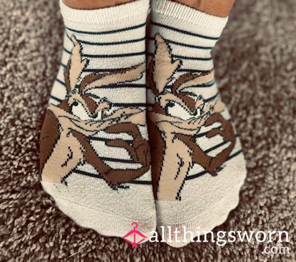 Wile E. Coyote Ankle Socks