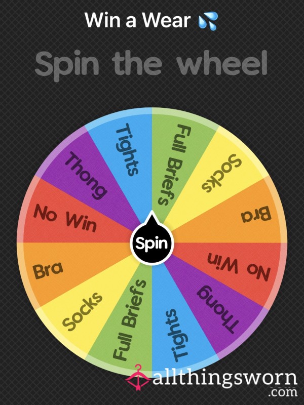 Win A Wear 😍 Spin The Wheel