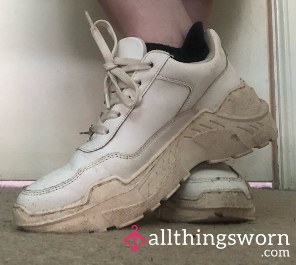 White Windsor Smith Sneakers