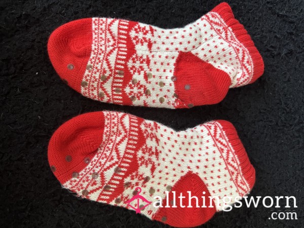Winter Christmas Slipper Socks 🧦
