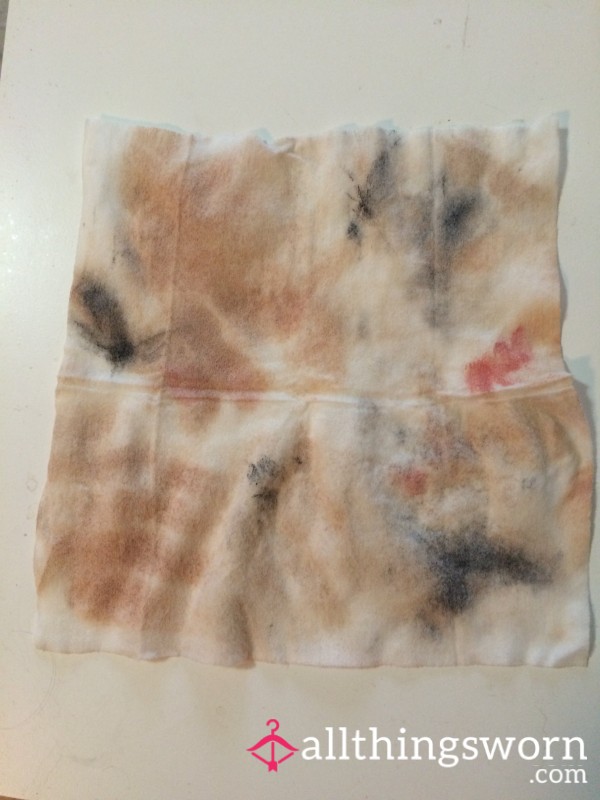 Wiped Away – Used Makeup Wipes After A Long Day