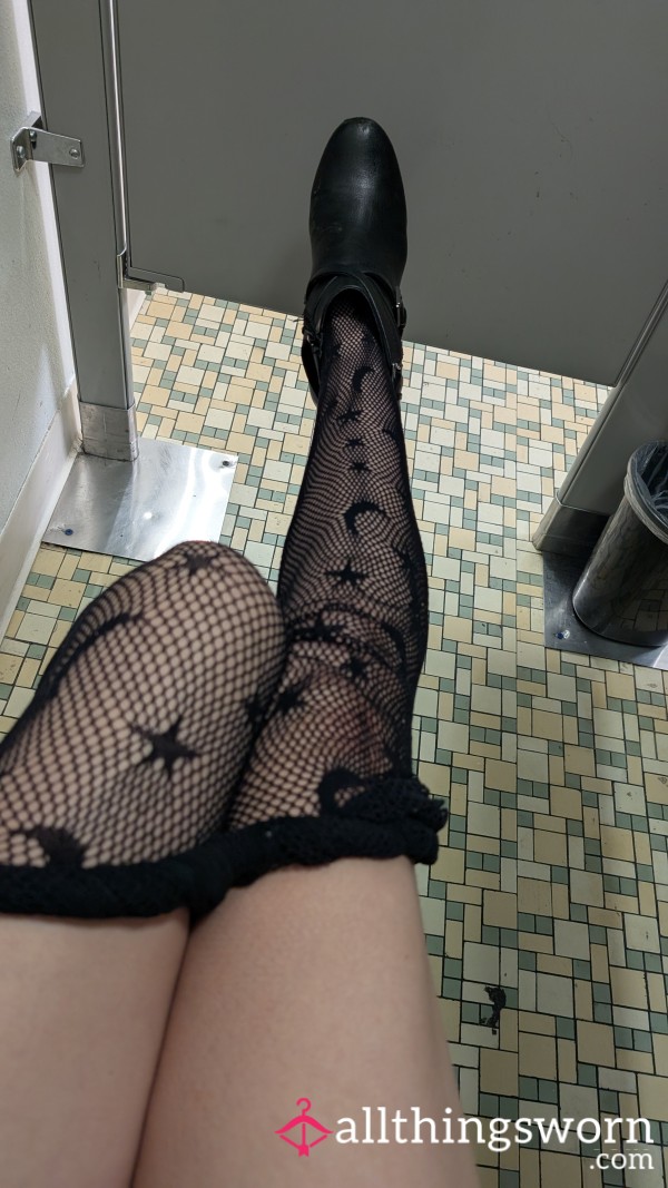 Witchy Fishnets From A Trashy Concert 😈
