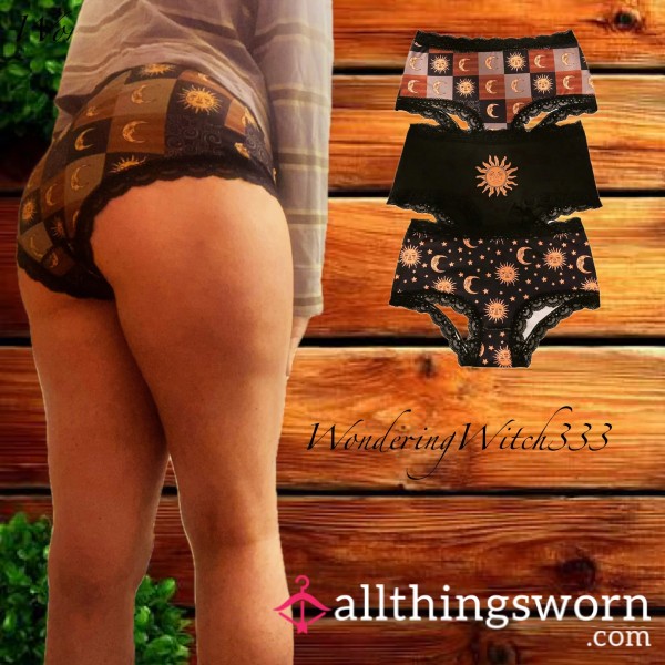 Witchy Like Me-sun And Moon Panties