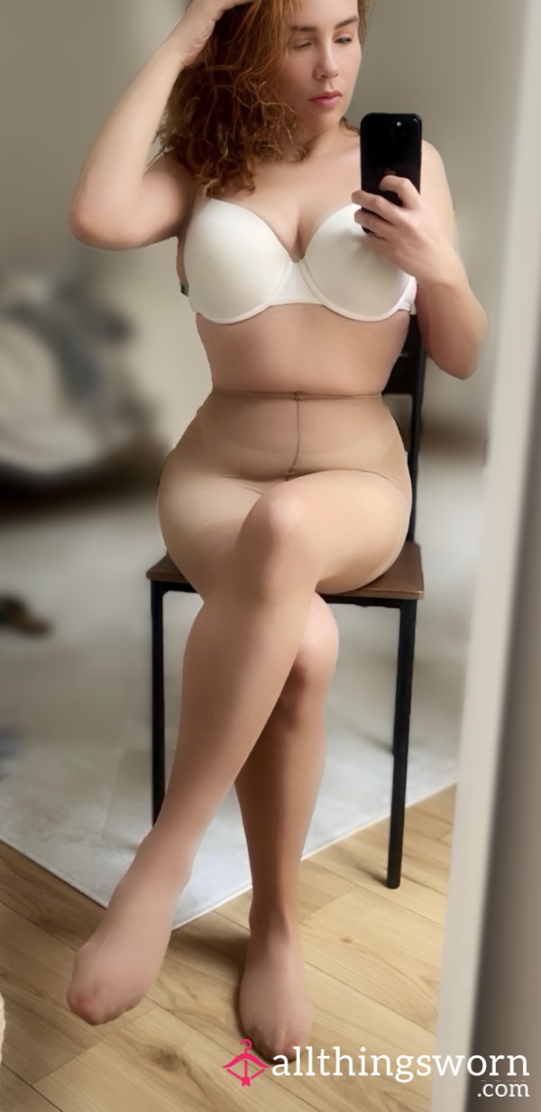 Wolford Matt Tan Tights/ Pantyhose