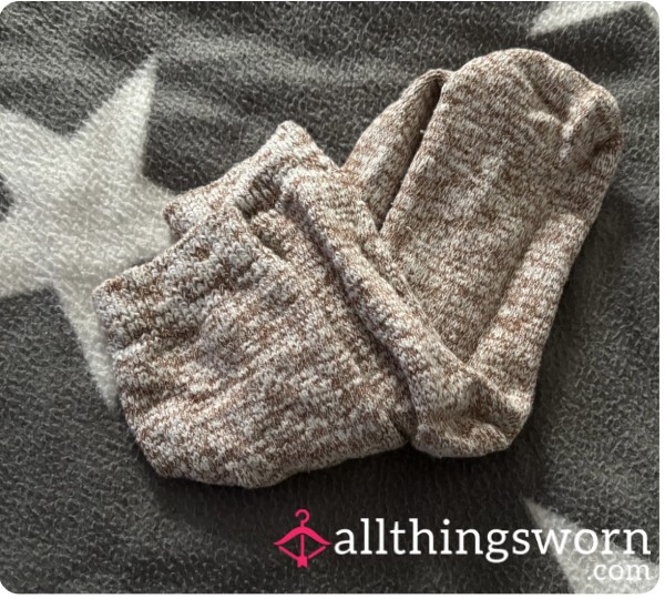 Wollsocken 24 Std. Getragen