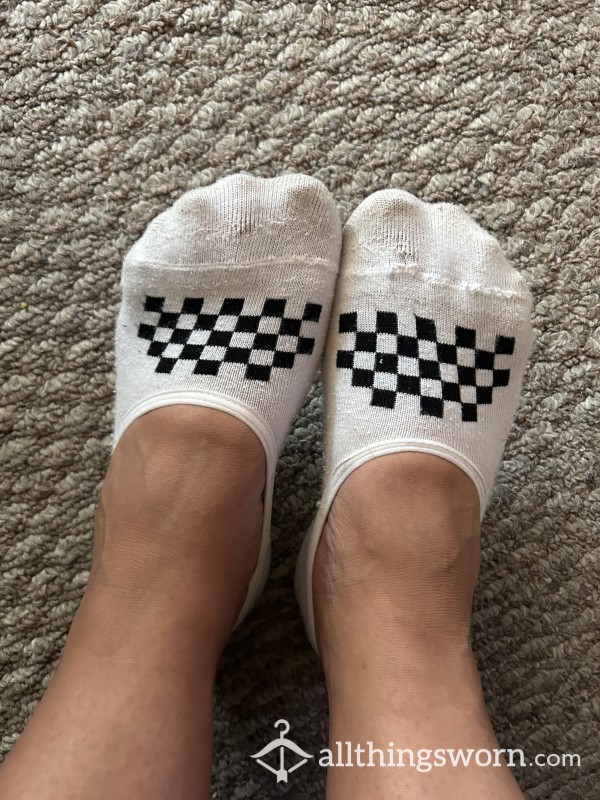 Woman’s Vans No Show Socks Well Worn
