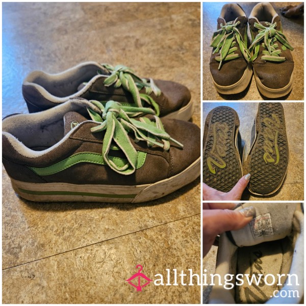 Women’s Shoes Size 8 VERY Worn Vans Nice And Smelly Scented