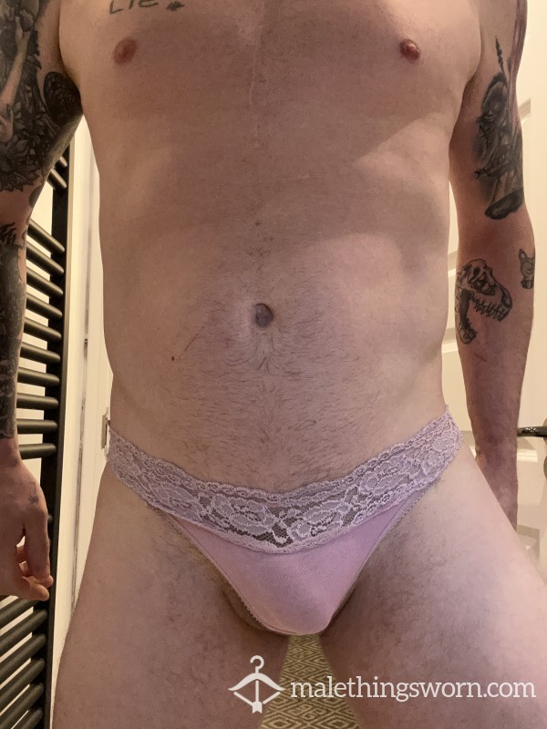 Girly Pink Thong