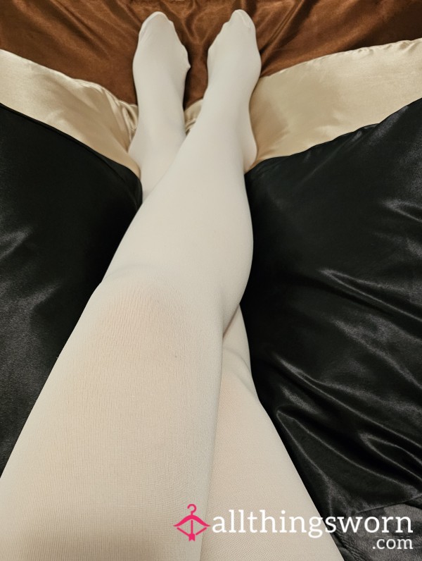 Wonderland-white Pantyhose