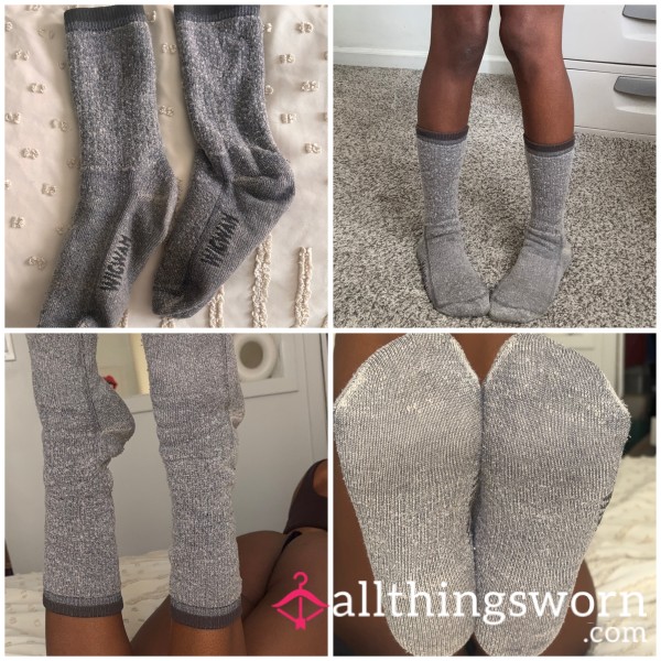 Wool Wigwam Socks Worn By Hot Black Milf
