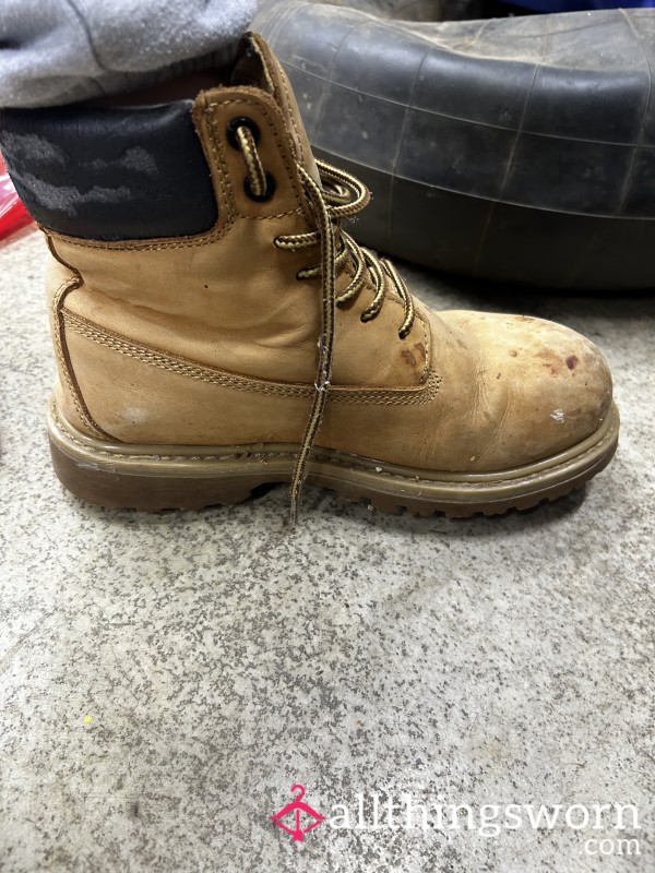 Filthy Smelly Work Boots