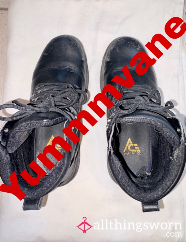 Work Boots Steel Toe 2 1/2 Years Worn