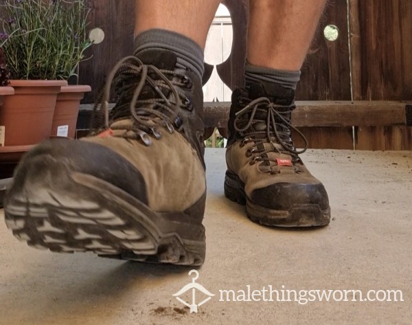 Work Boots Worn 3 Seasons