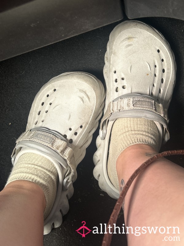 Work Crocs All Worn In