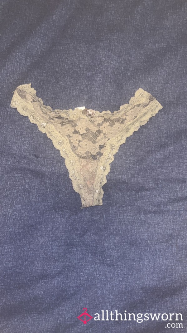 Work Lace Thong
