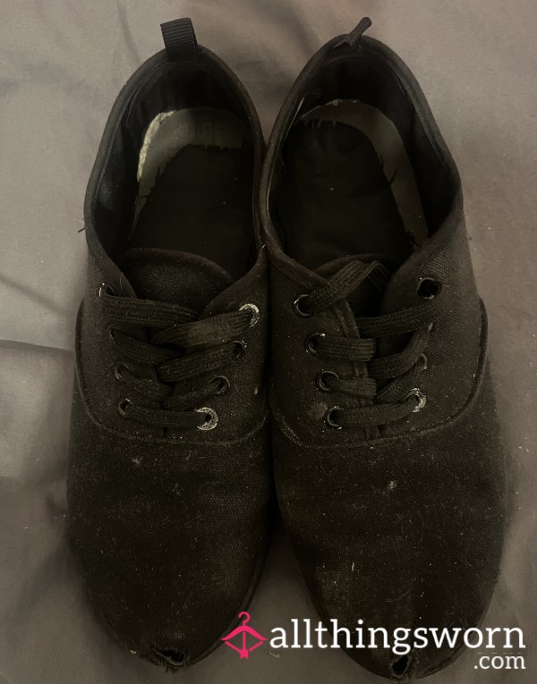 Work Out Plimsoles. Worn To The Gym And Worn On Lots Of Walks.